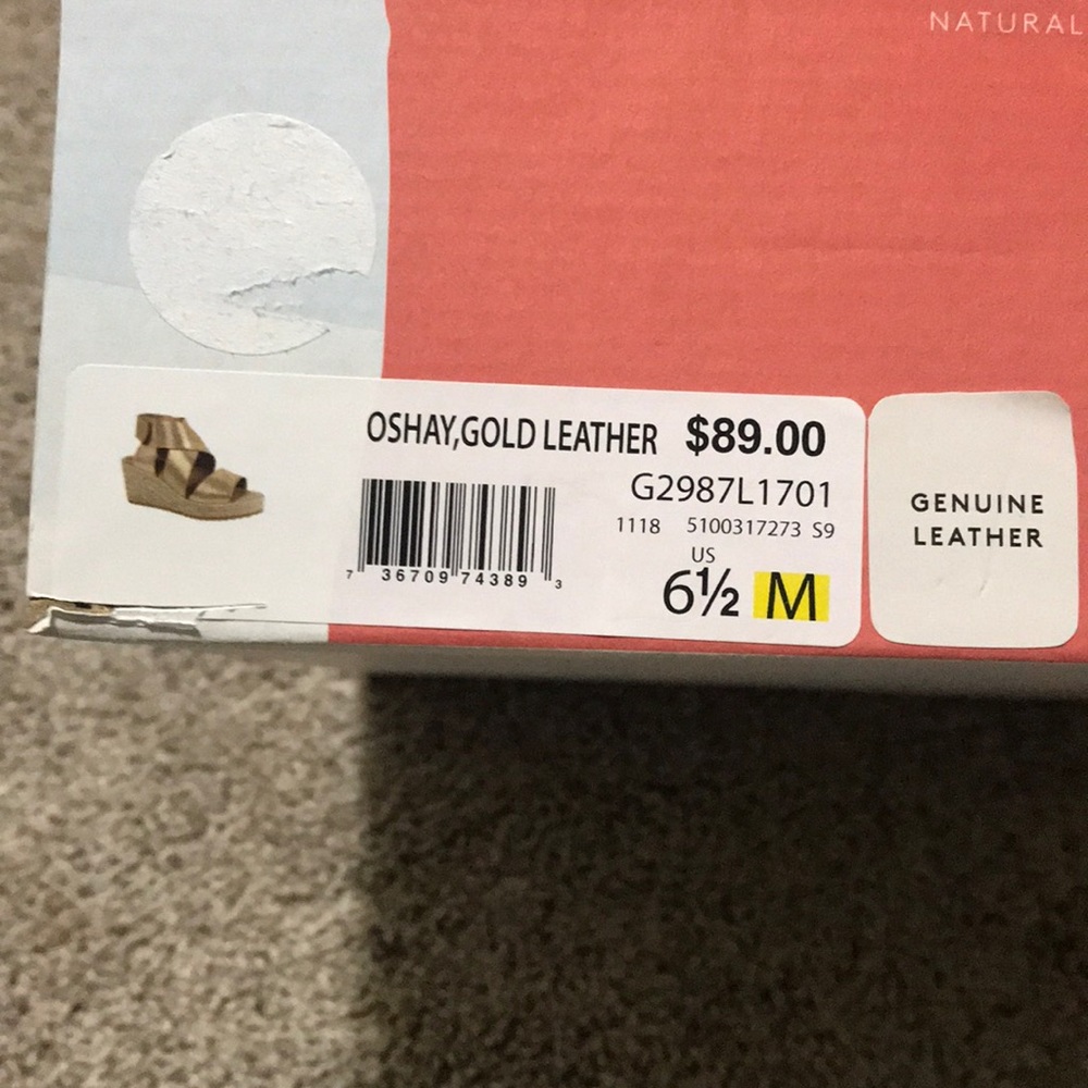 NIB - Naturalizer- 6.5 & 8 - Picture 6 of 7